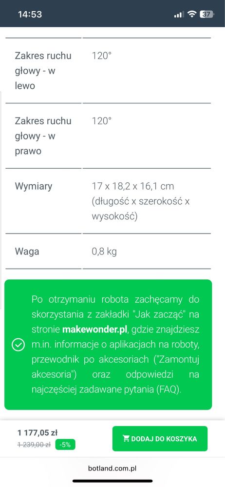 Wonder Dash Workshop robot dla dzieci edukacyjny