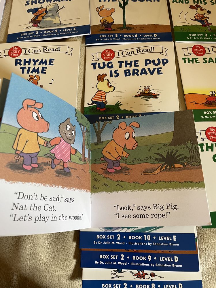 English books książeczki pierwsze czytanki po angielsku i can read
