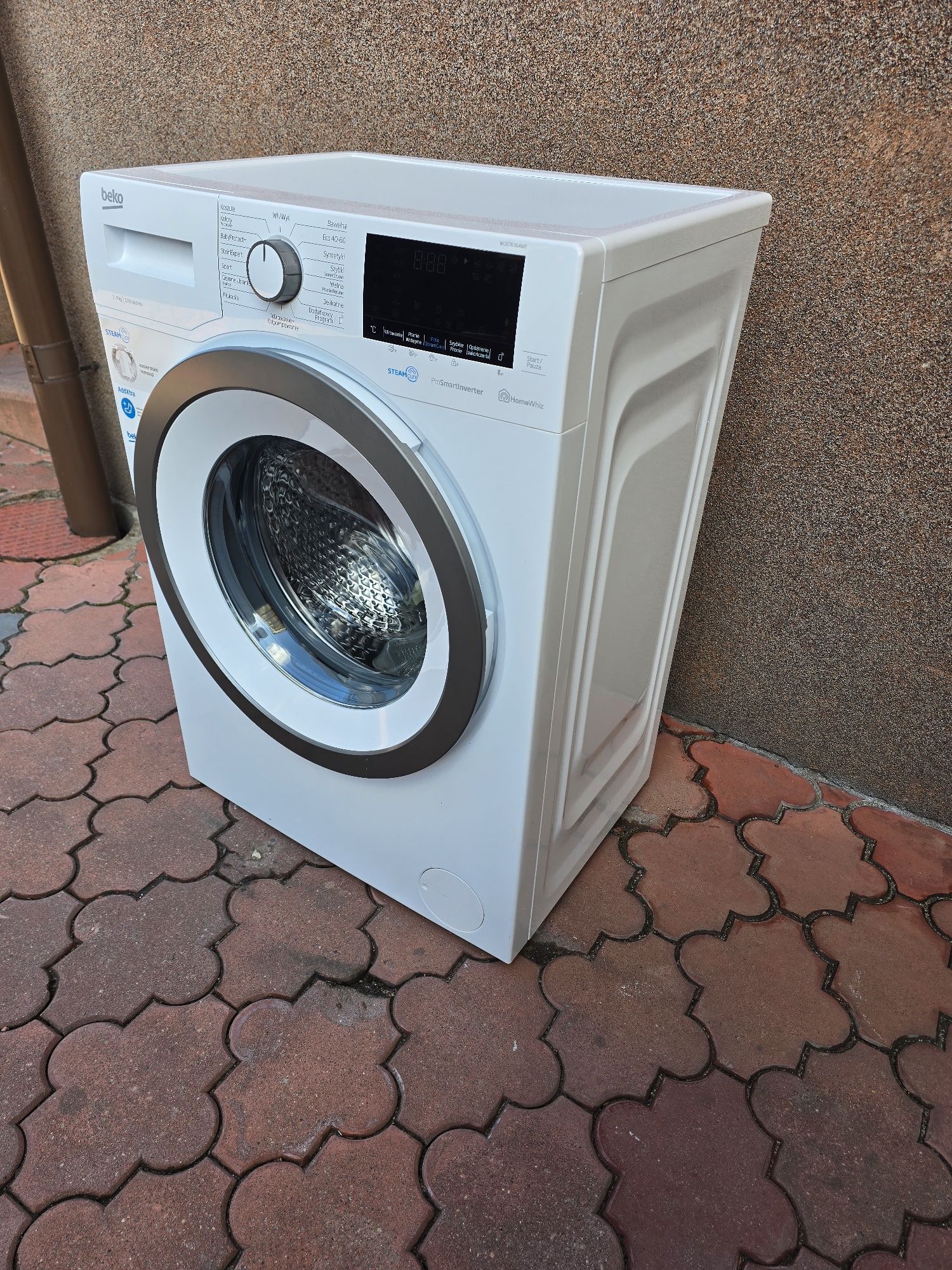 Pralka BEKO 7Kg A+++ Slim45Cm 1200Rpm Inverter Stan Bdb