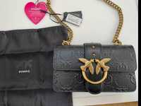 Outlet! PINKO Torebka damska skórzana Love Mini Icon New Monogram