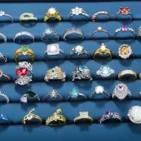 Lote de 100 peças de joias estilo misto vintage joias frete grátis