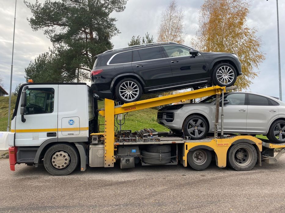 Mercedes-Benz Actros  Sprzedam Mercedes Actros auto laweta plus przyczepa