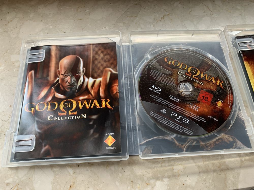 God of War Collection Volume 1 i 2 ps3 playstation 3