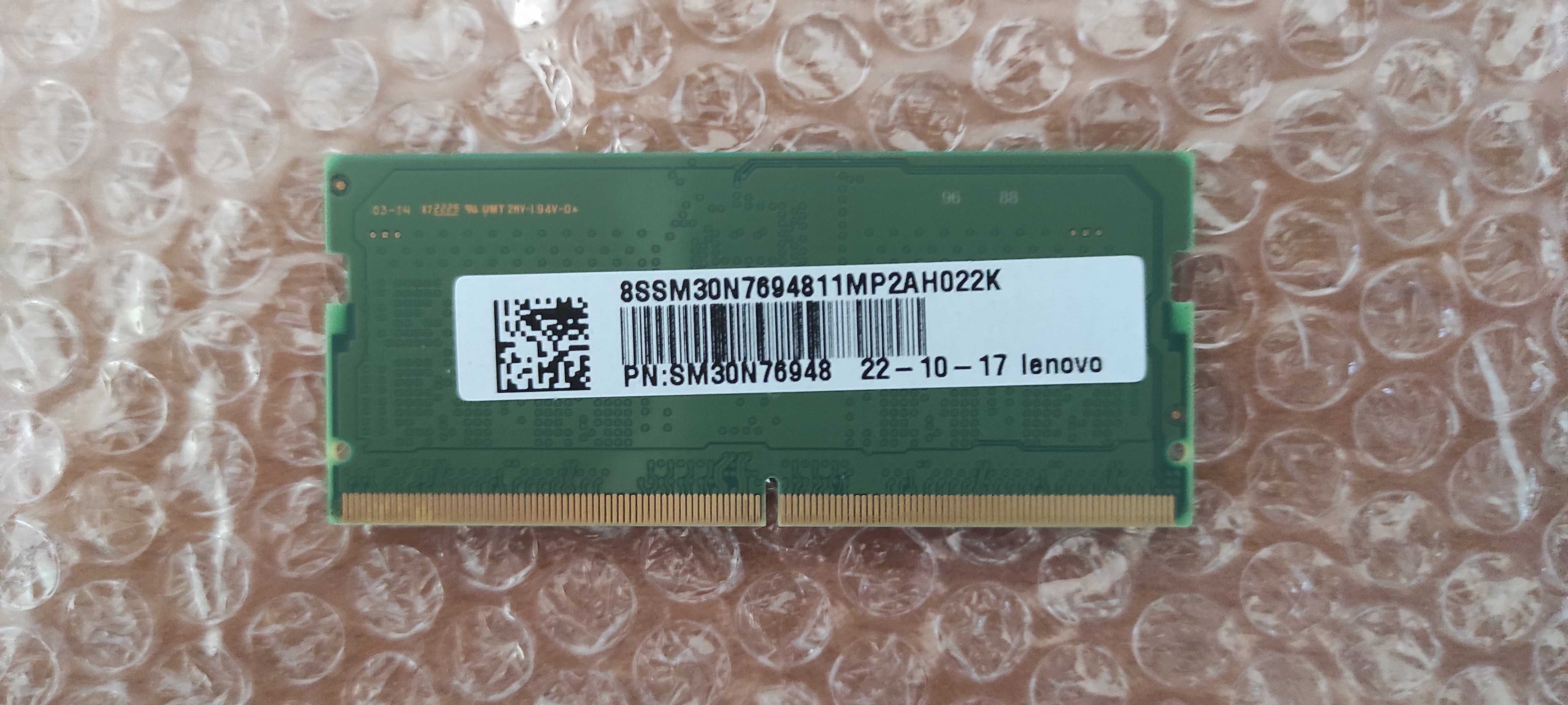 Оперативна пам'ять для ноутбука Samsung DD5-4800 8 GB