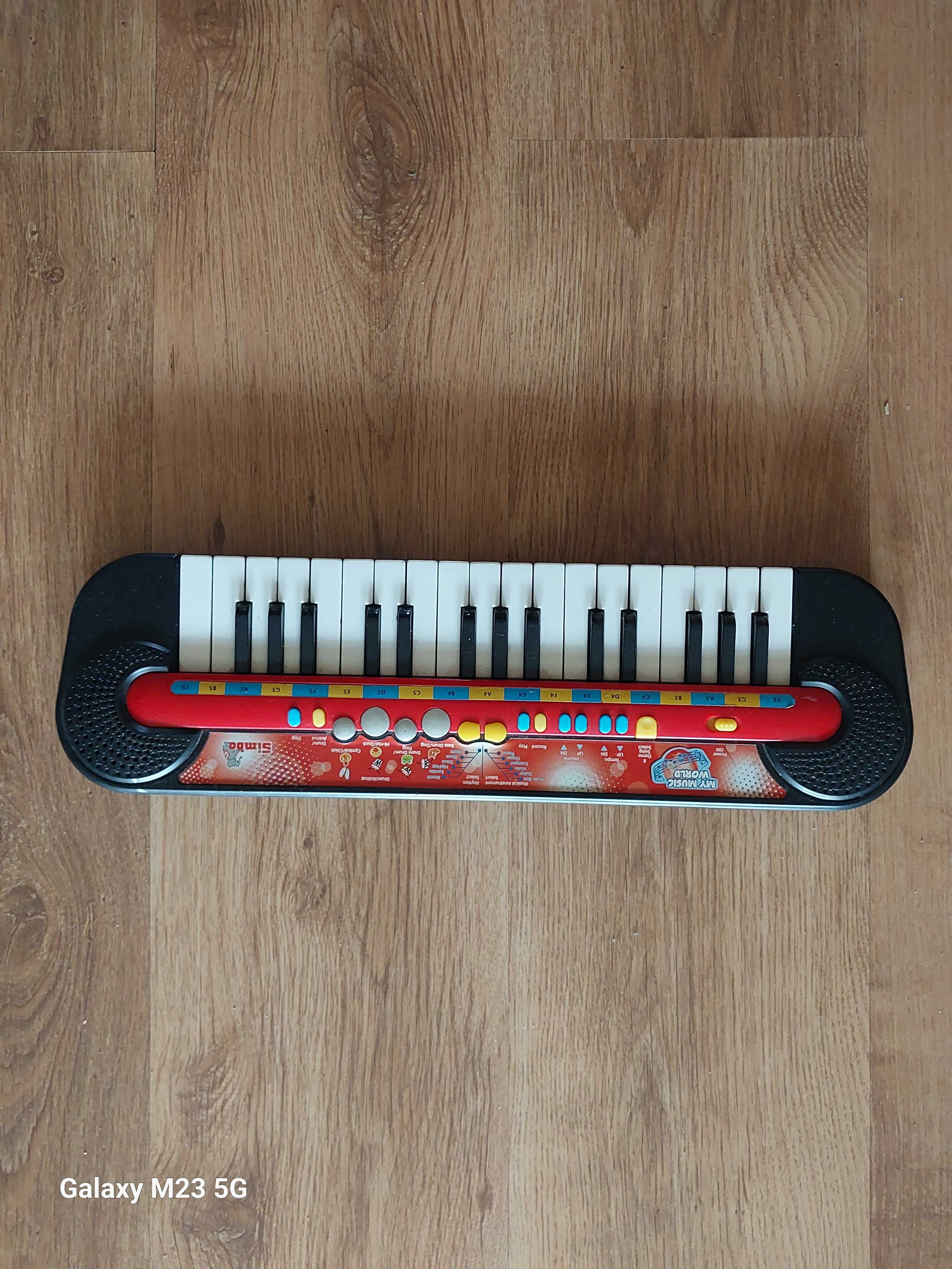 Organy keyboard Simba dla dzieci