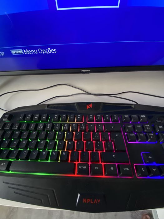 Teclado rgb da nplay