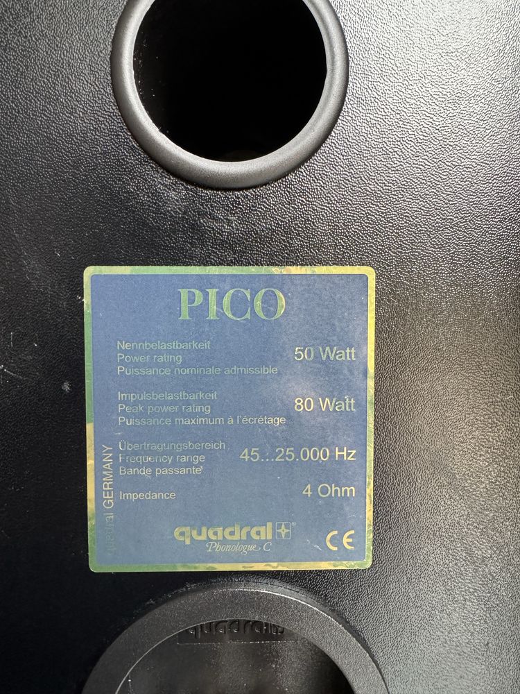 Kolumny głośnikowe Quadral Pico Phonologue C