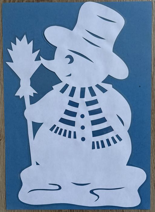 8 bałwanków dekoracje zimowe do szkoły przedszkola