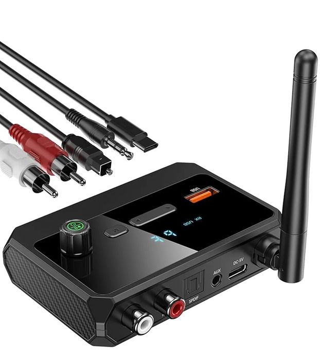 odbiornik Bluetooth 5.3 do domowego zestawu stereo. Nowe