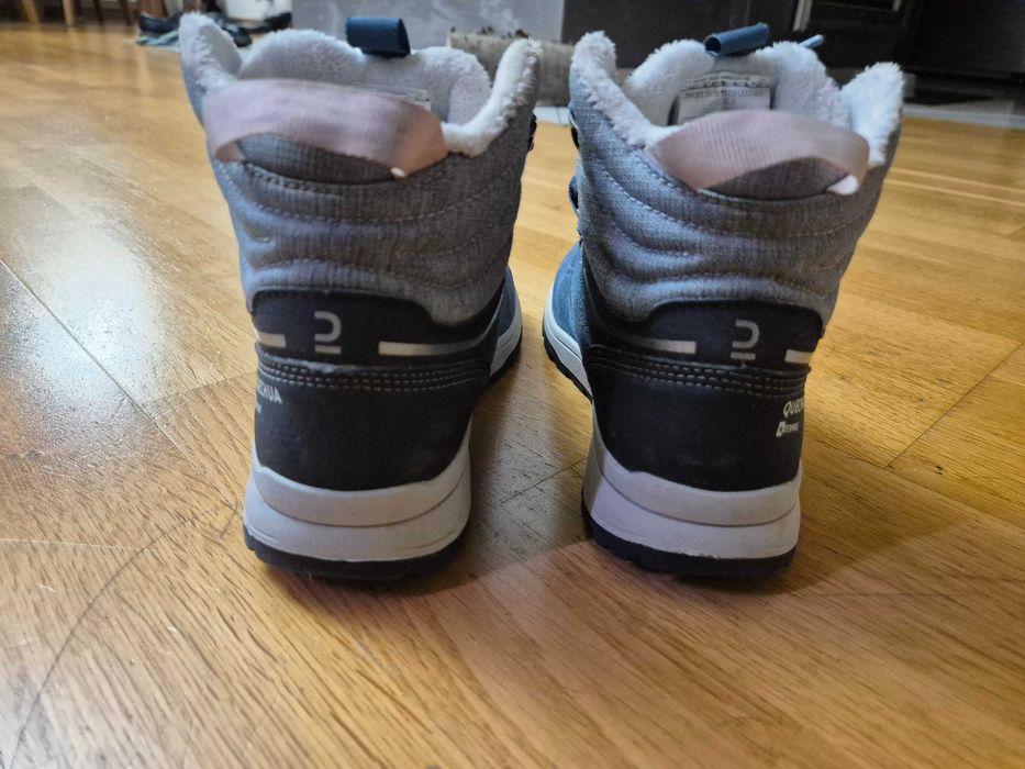 Buty zimowe, trepy, gorskie Quechua r. 36