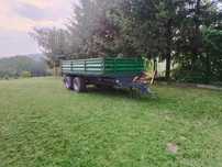 przyczepa marpol tandem dwuosiowa 8t