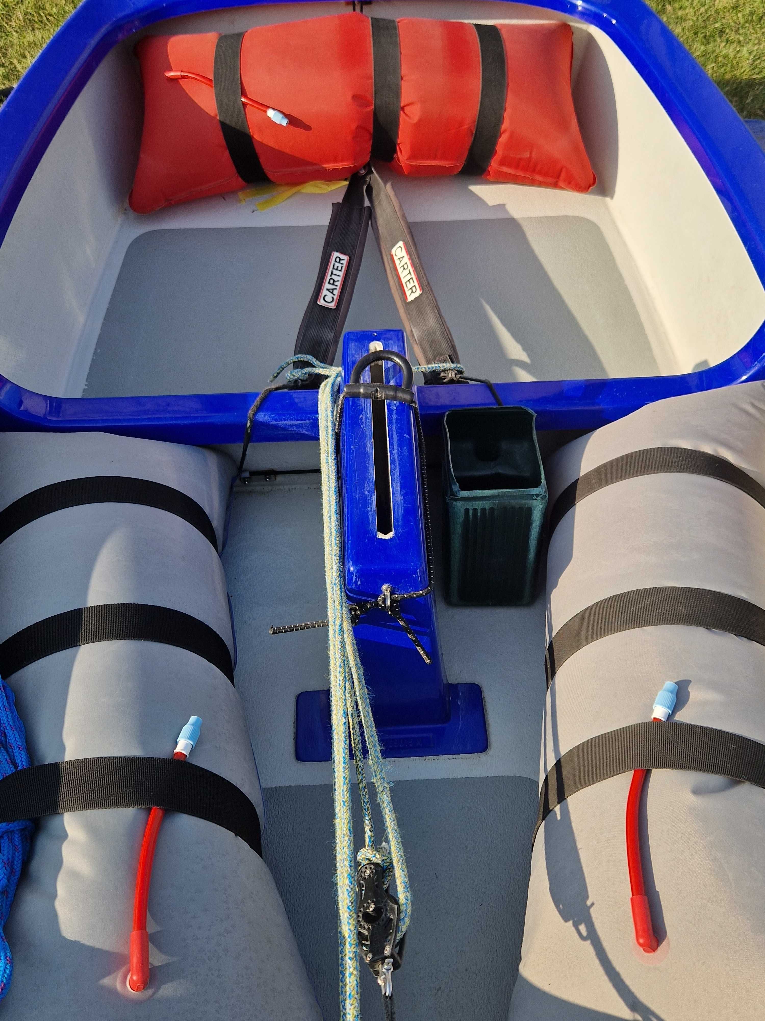 Optimist Carter Race z 2019r. kompletny zestaw regatowy.