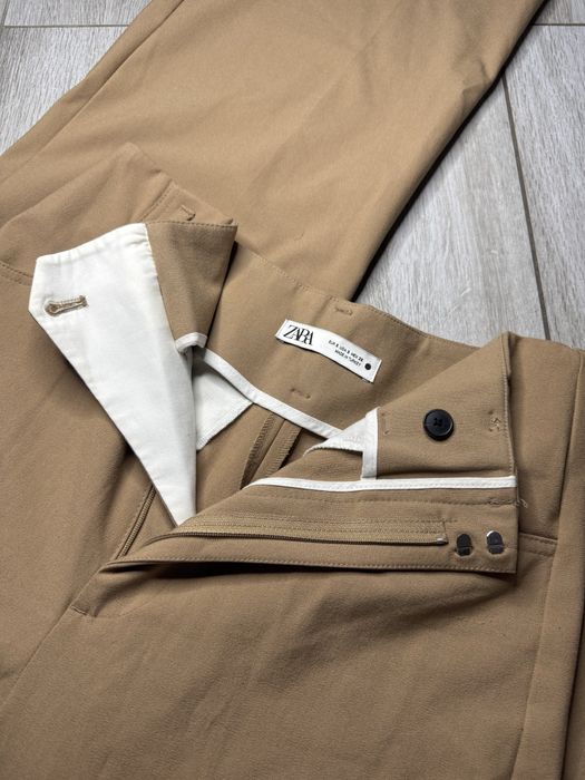 Бежеві брюки Zara