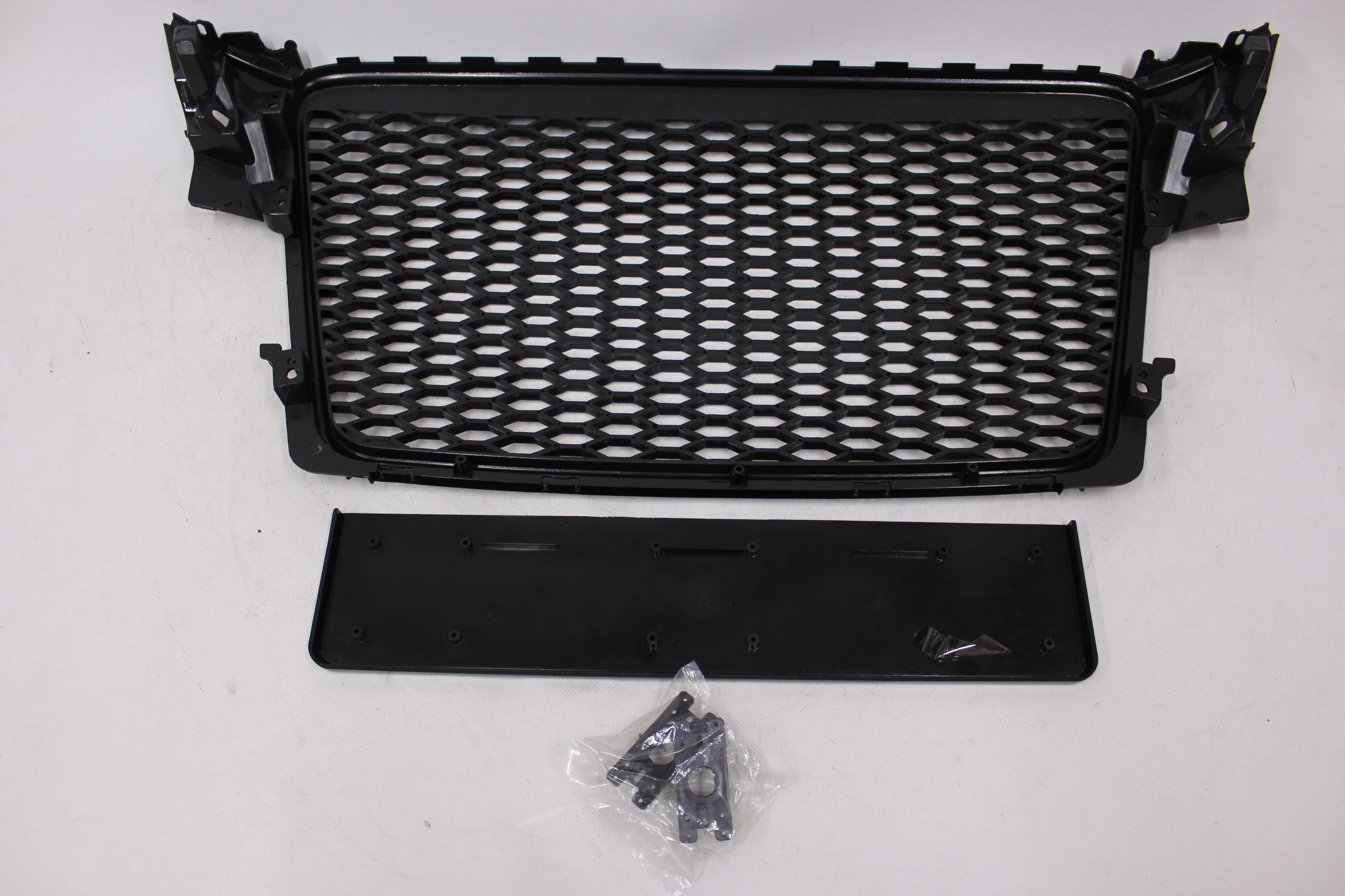 GRILL Atrapa chłodnicy AUDI A4 B8 08-11 RS-LOOK s-line Plaster miodu