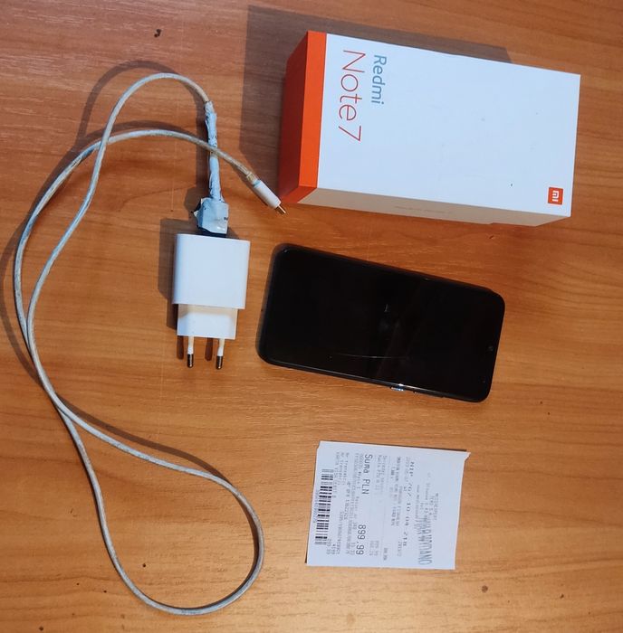 Smartfon Redmi note 7.  RAM 4gb  64gb pamięci