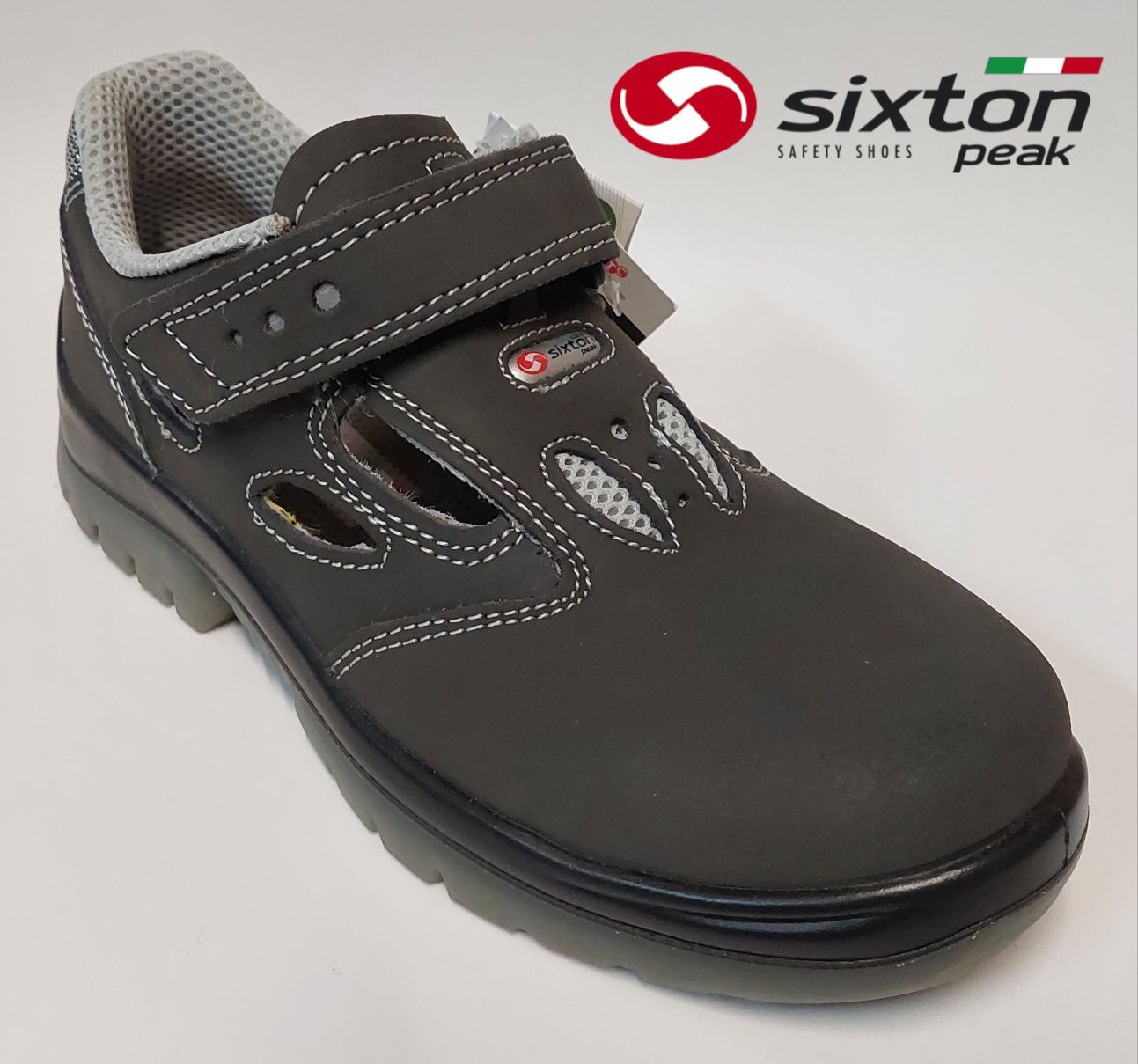 Buty ochronne Sixton Peak S1 roz.37 sandały robocze Made in Italy Nowe