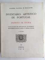 Inventario Artístico de Portugal, Distrito de Évora, Volumes I e II