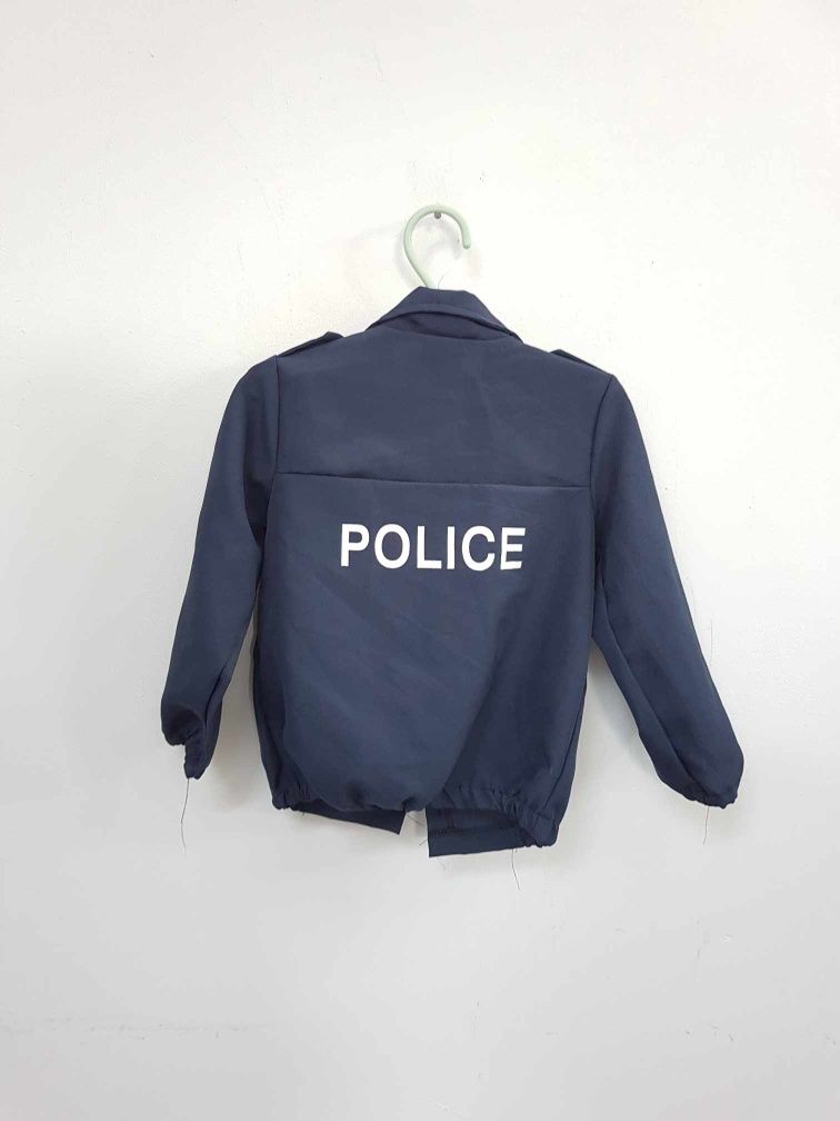 Kurtka przebranie policjant rozmiar 98-110 cm. A2508