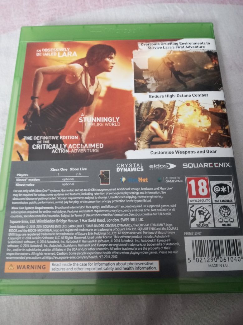 Tomb Raider Definitive Edition gra Xbox One