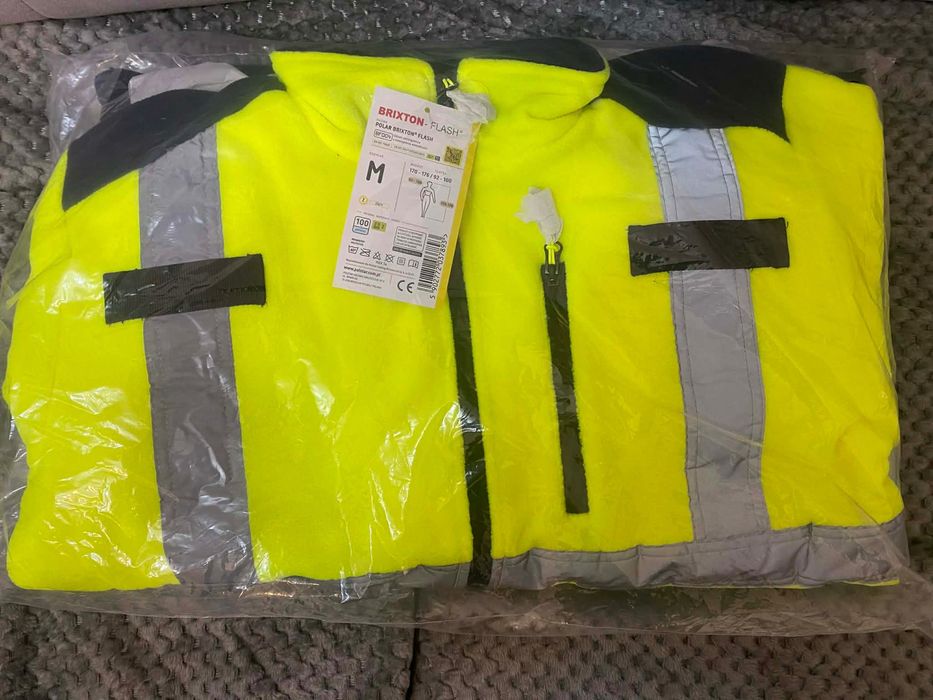 Nowa ciepła odblaskowa bluza polarowa