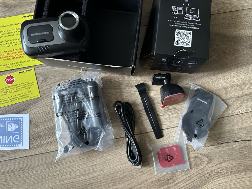 Wideo rejestrator nextbase 522 gw