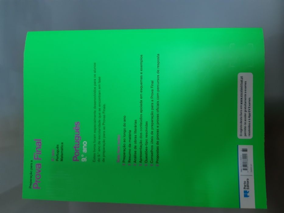 Preparação para a Prova Final Português do 9°Ano