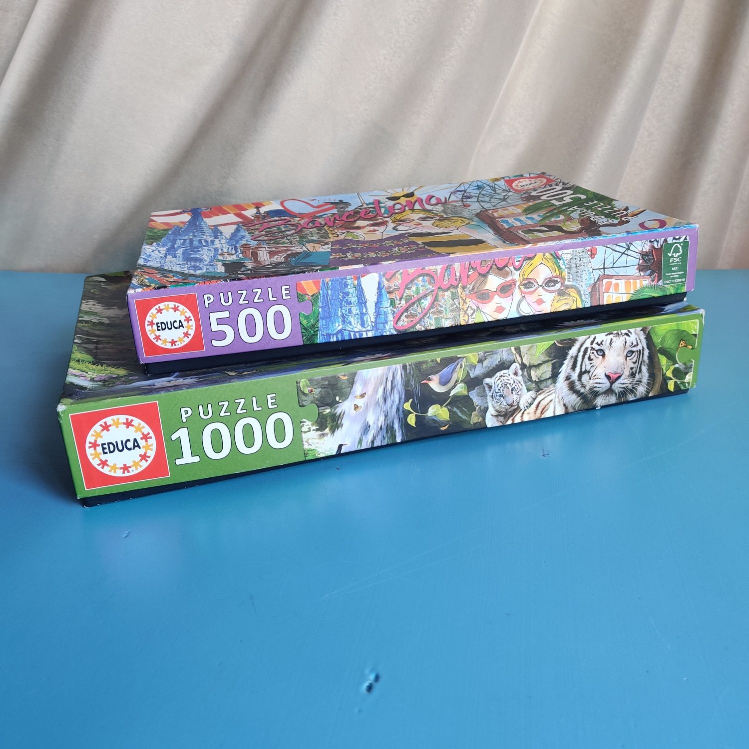 Пазли 500 та 1000 елементів Educa