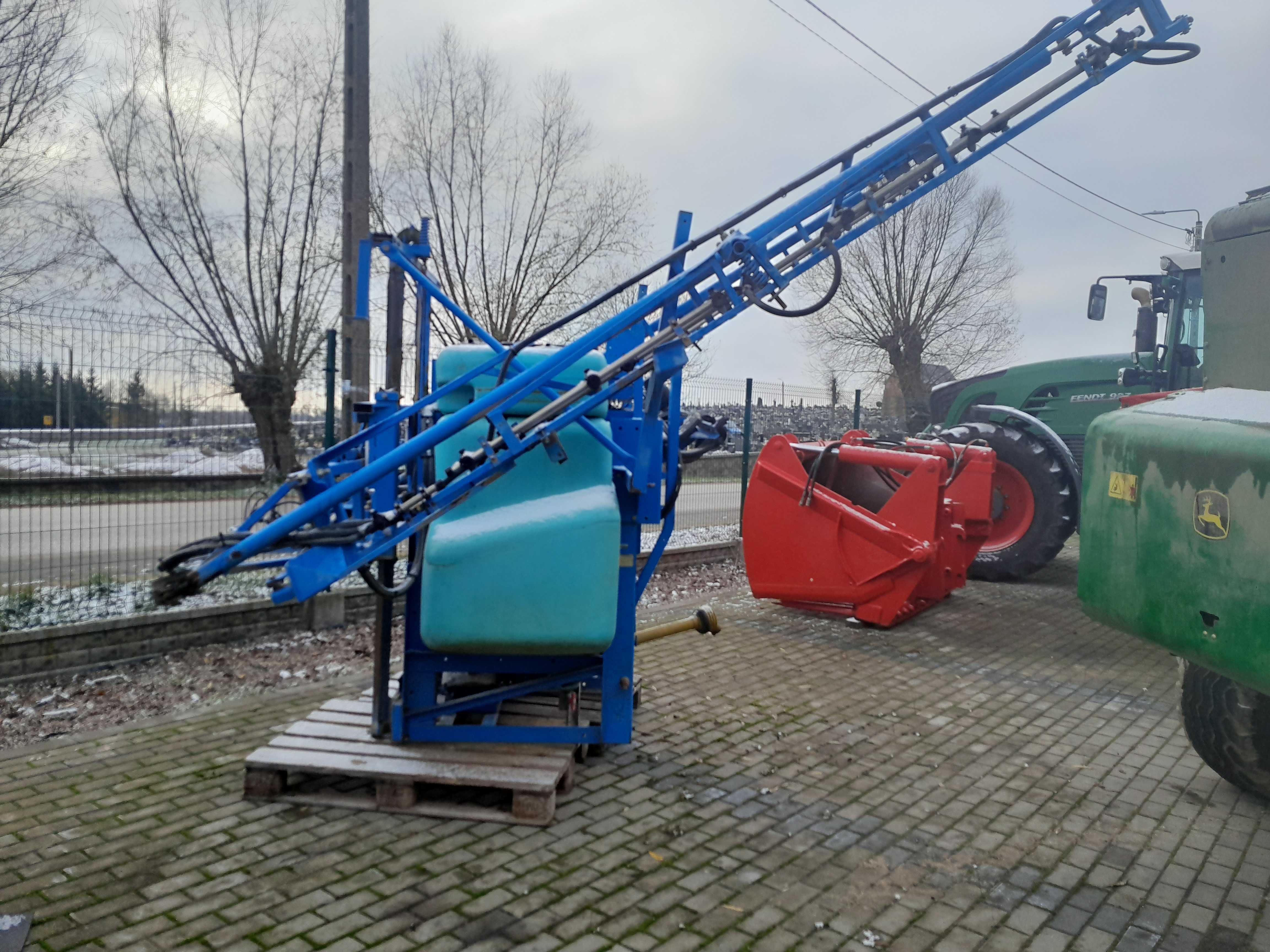 Opryskiwacz berhud amazone 1200l 15m hydrauliczny eleltrycznie ster