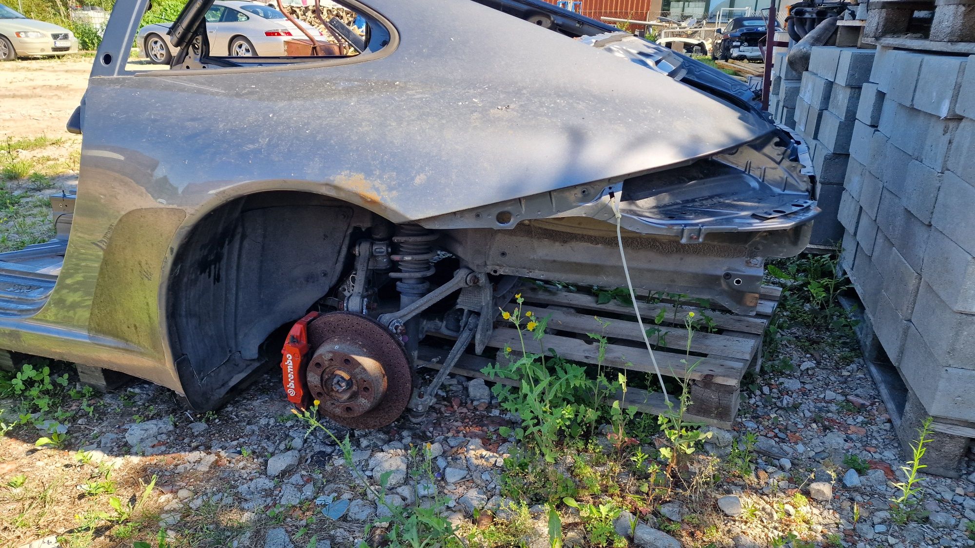 Tył dach drzwi porsche 997