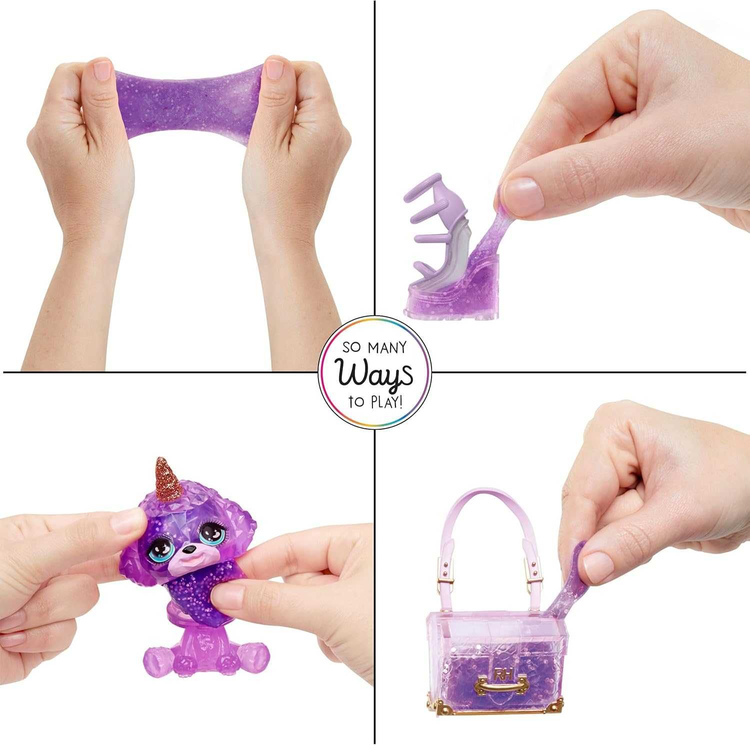 Рейнбоу хай Вайолет фіолетова слайм Rainbow High Violet Purple Slime