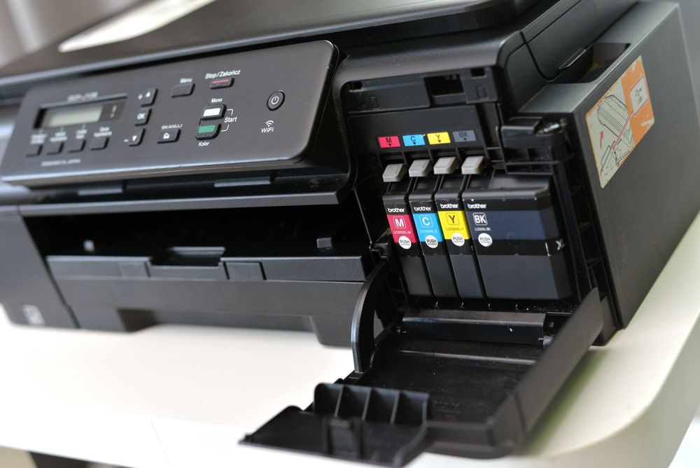 Brother DCP-J105 MEGAeko WIFI Tusz 10pln A4 Skaner drukarka J105 J100