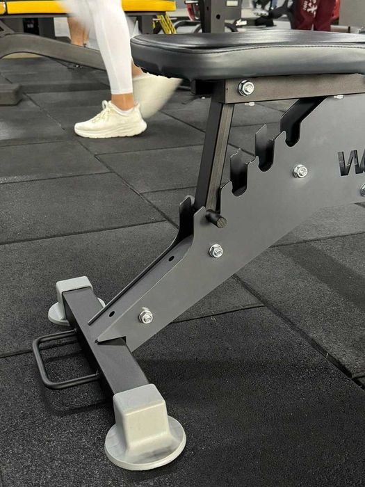 Лавка для жима B650 Скамья жимова регульована фітнес Лава жиму гантель