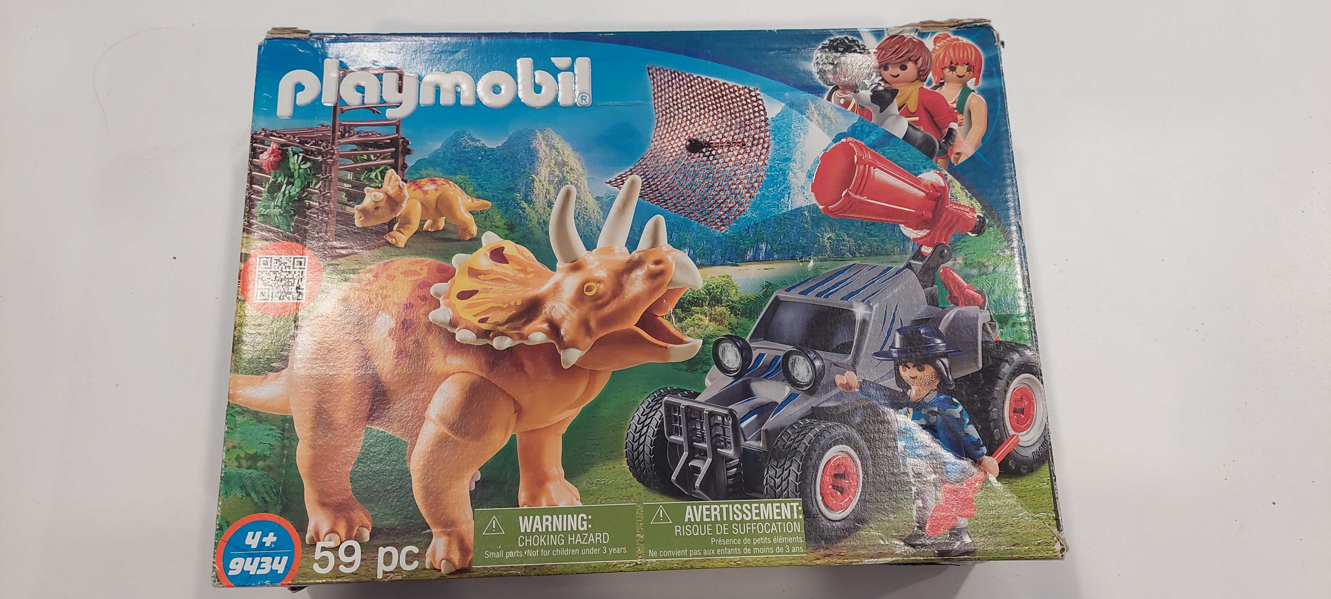 PLAYMOBIL Dinos: Carro com Triceratops 9434