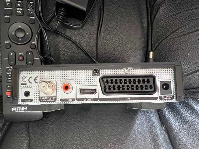 Box Amiko Mira Receptor Satélite Full HD