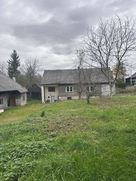 Dom jednorodzinny wraz z budynkami gospodarczymi i garażami