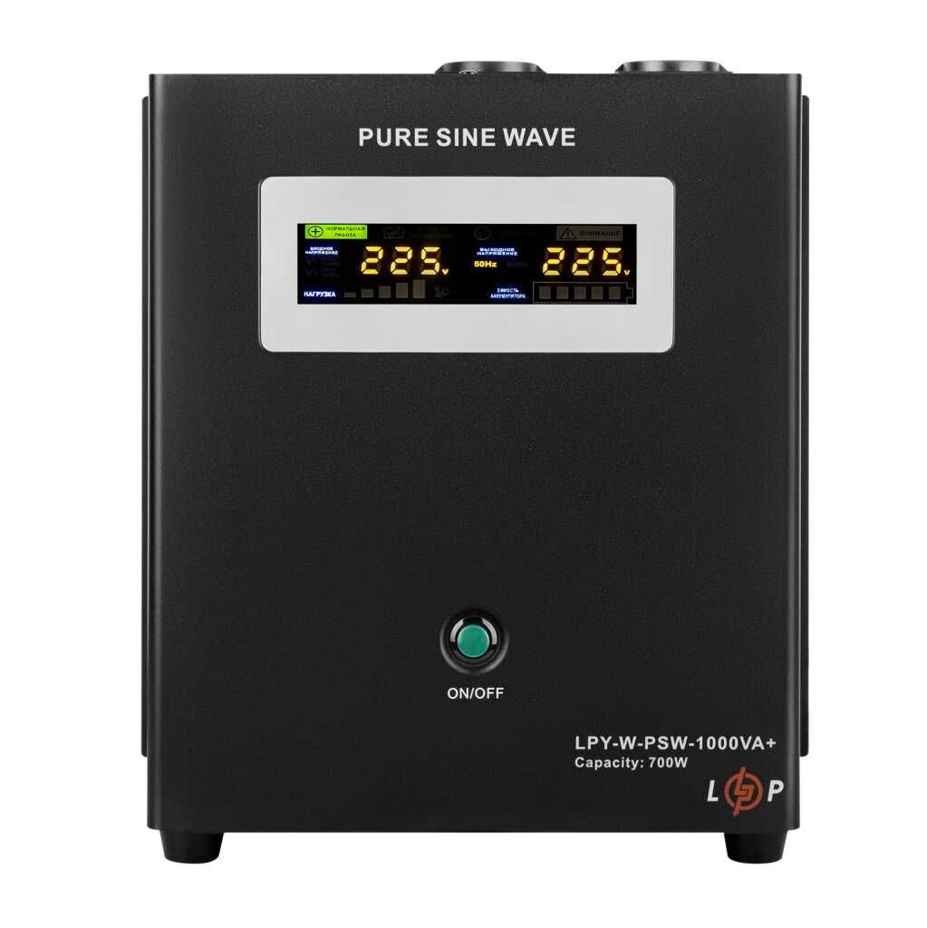 Безперебійник ДБЖ Logic Power 12V LPY-W-PSW-1000VA+(700Вт)10A/20A