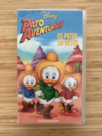 VHS Pato Aventuras - Os Patos do Oeste