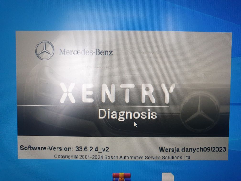 XENTRT Kompletny zestaw do diagnostyki Mercedesa