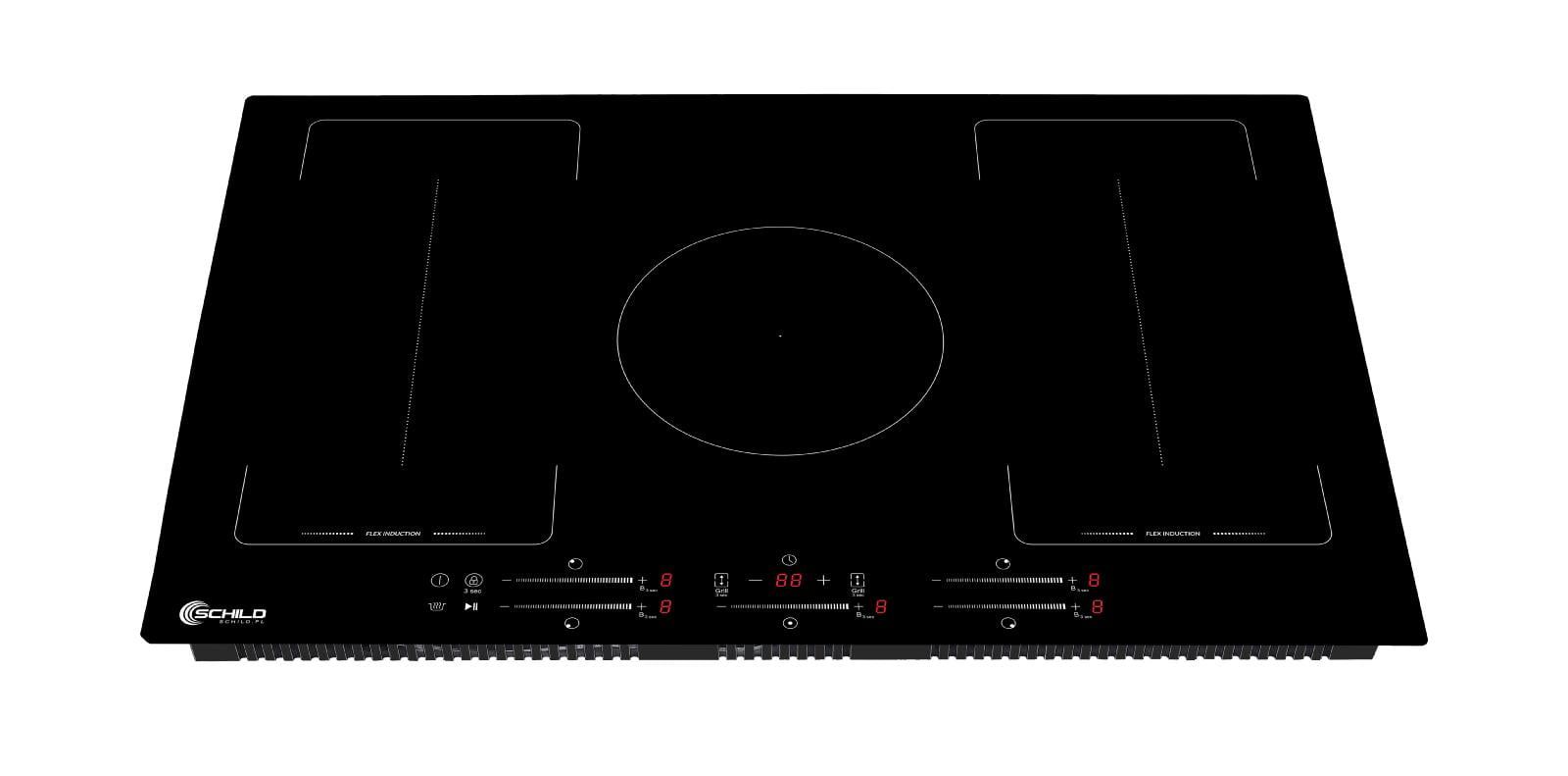 Płyta indukcyjna Schild 900SFI 7200W booster 5 stref grzewczych/ ŁĄCZO