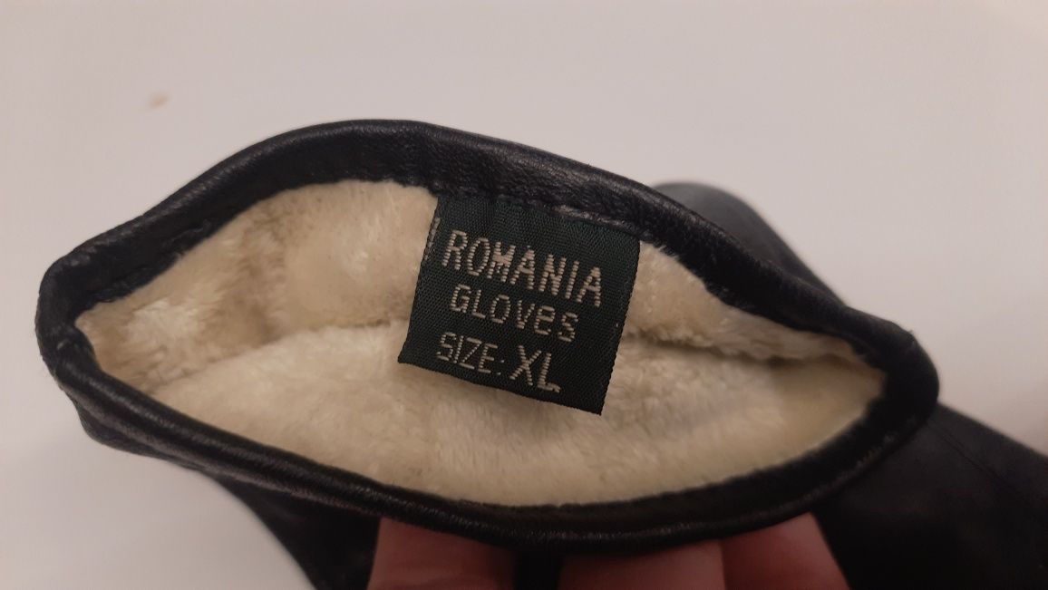 Skórzane rękawiczki RomaniaStyle XL nowe