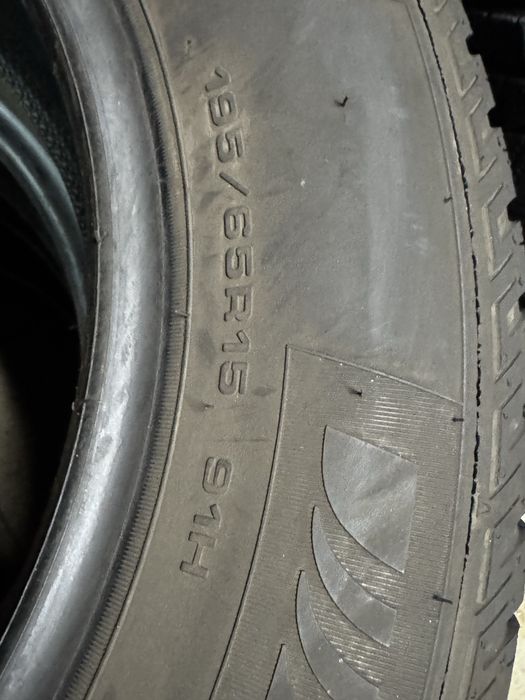 Opony 195/65/15 fulda i nokian 7 mm zimowe 4 sztuki