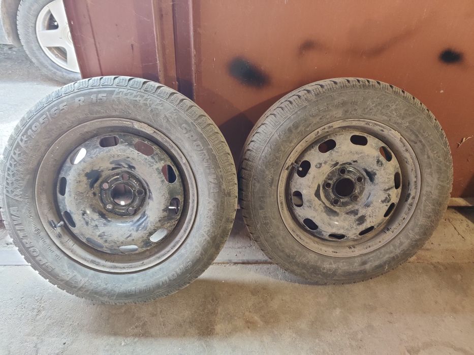 Диски з зимовою резиною 5/100 195/65/15