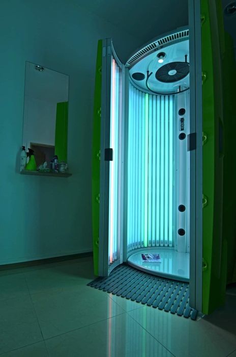 Lampa do solarium hybrydowa Sunmax Red Rave , Platinum , Tan Maker