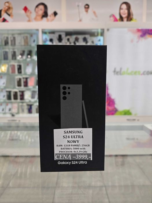 Samsung S24 Ultra 256GB NOWY Telakces Felicity *Raty 0%