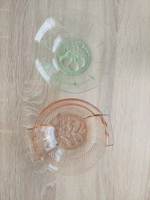 Salaterki osty uran hortensja ząbkowice retro vintage prl