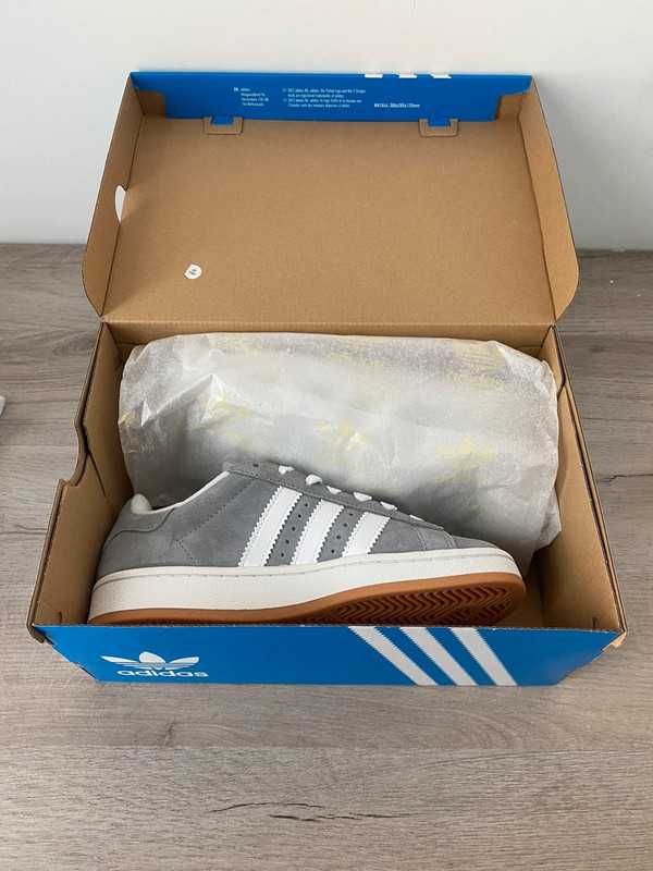 Adidas Campus 00s Grey White 38