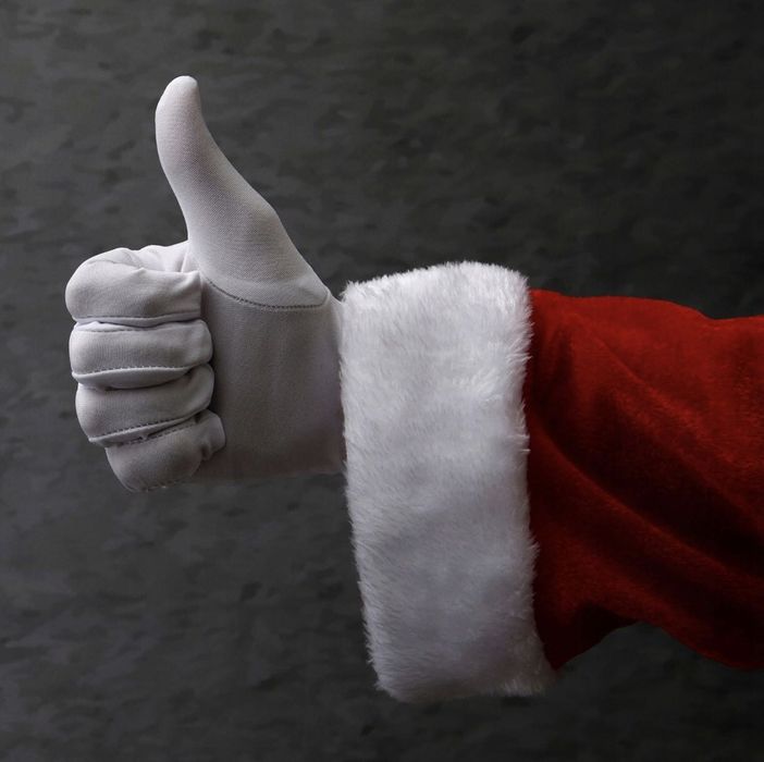 Profesjonalny Strój Kostium Świętego Mikołaja 13 el. Welurowy Miękki