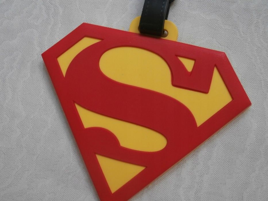 Zawieszka Superman logo na walizke orginal