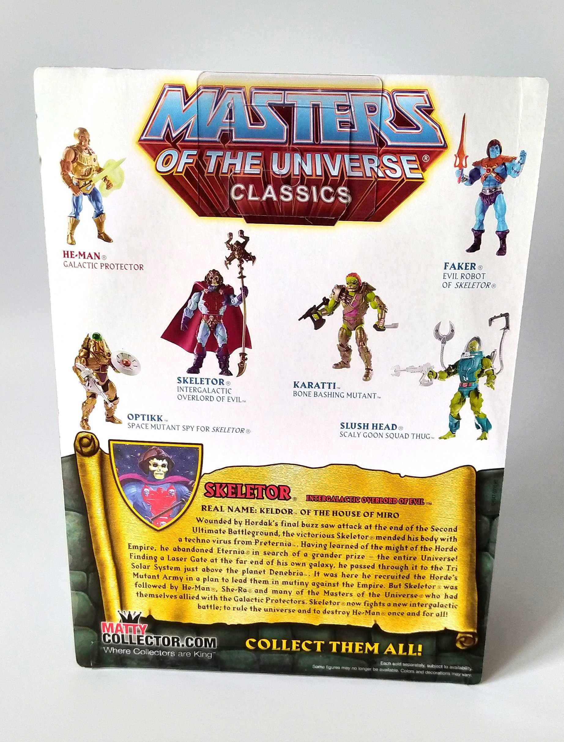 Figura Masters of the Universe Classics Intergalactic Skeletor