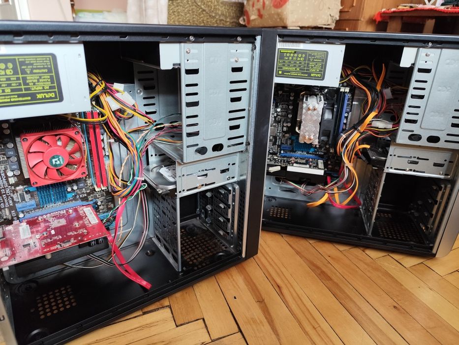 Відеокарти блоки живлення материнські плати процесори hdd ssd компютер